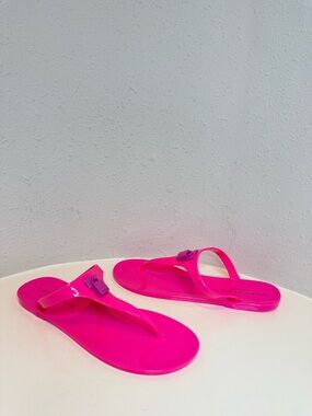 Kurt Geiger London Brixton Fuchsia Women’s Jelly Sandals 
Sz 8 NIB